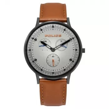 POLICE Vyrų Laikrodis PL15968JSB04 42mm Nerūdijančio Plieno Kvarcinis Chronografas