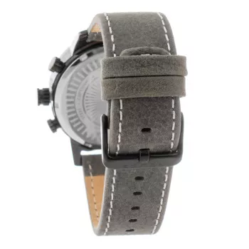 POLICE vyrų laikrodis R1451281001 Adder kolekcija 46mm nerūdijančio plieno korpusas, juodas odinis dirželis, analoginis kvarcinis