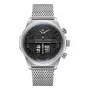 Police Vyrų Laikrodis Ranger II PEWJG0006504 44mm Mėlynas Ciferblatas Ruda Oda
