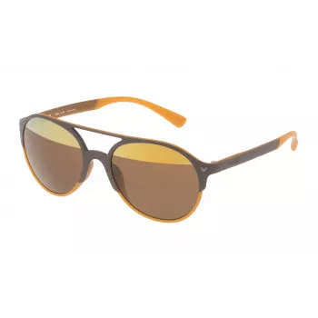POLICE SPL163V556L2H Unisex Sunglasses Havana Brown Gradient 55/19/140 mm