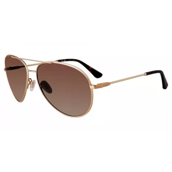 POLICE SPLL11-620H34 Unisex Akiniai – Juodas/Havana Rėmelis, Pilki Lęšiai, 62mm