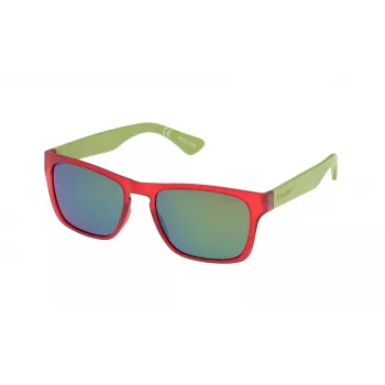 POLICE Unisex Sunglasses S198854Z75Y Havana Acetate Frame Brown Lens 54mm
