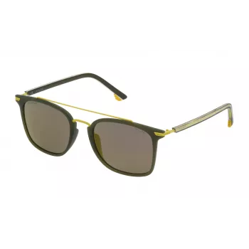 POLICE Unisex Sunglasses SPL58354736G - 54/21/145 mm, UV400 Protection, Plastic Frame