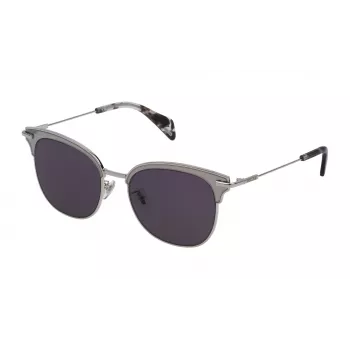 POLICE Moteriški katės akies akiniai nuo saulės SPL62253579B Havana Brown Gradient 53mm