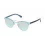 POLICE moteriški akiniai nuo saulės S895051W03X - Acetatinis rėmelis, UV400 apsauga, 51 mm lęšiai