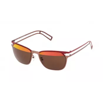 POLICE Moteriški Akiniai nuo Saulės S8965M54SN8H Havana Acetate Rudi Gradientiniai 54mm