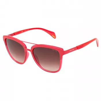 POLICE Moteriški Akiniai Nuo Saulės SPL498550SG3 Havana Rudi Gradient 55mm