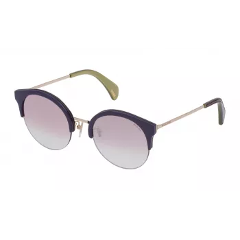 POLICE Moteriški Akiniai nuo Saulės SPL61561300X - Juodas Rėmelis, Pilki Lęšiai, 61mm