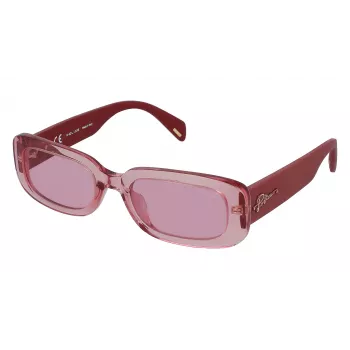 POLICE Moteriški Akiniai Nuo Saulės SPLA17530776 Havana Acetato Rudi Lęšiai 53mm