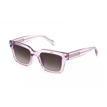 POLICE moteriški akiniai nuo saulės SPLF32-5006MH Havana Acetate Brown Gradient 50/22/135 mm