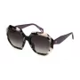 Police moteriški akiniai nuo saulės SPLM10-540M65 Havana acetatinis rėmas rudi lęšiai 54mm