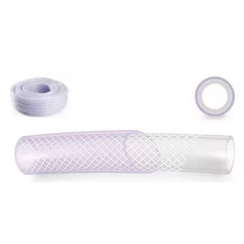 POLIX bendros paskirties pintos PVC žarnos 8.0 mm x 1.6 mm x 50 m 4 sluoksnių