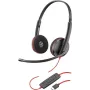 Poly Blackwire C3220 USB-C vienos ausies ausinės - 3200 serija - ant ausų - laidinės - USB-C - triukšmą izoliuojančios (209749-22)