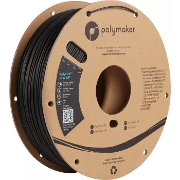 Polymaker PA10001 PLA filamentas 1,75 mm 1 kg juodas