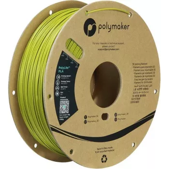 Polymaker PolyLite PLA 3D spausdintuvo filamentas 1,75mm alyvuogių žalios spalvos 1kg (PA02058)