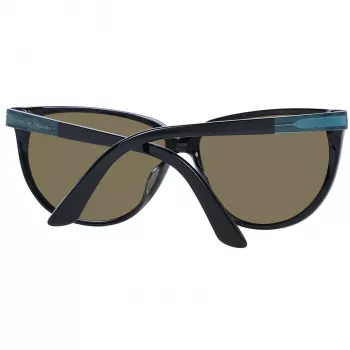 PORSCHE DESIGN Moteriški Akiniai nuo Saulės P8588-61A – Juodas Rėmelis, Pilki Lęšiai, 61/13/135 mm