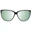 PORSCHE DESIGN Moteriški Akiniai nuo Saulės P8588-61A – Juodas Rėmelis, Pilki Lęšiai, 61/13/135 mm