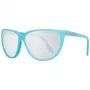 PORSCHE DESIGN Moteriški akiniai nuo saulės P8588-61B stačiakampis metalinis rėmelis sidabras/paladis pilki lęšiai 61/13/135 mm