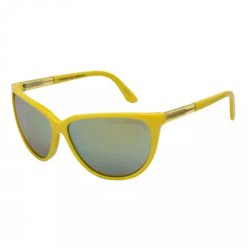 PORSCHE DESIGN Moteriški akiniai nuo saulės P8588-C 60/15/135 mm Juodi/Pilki