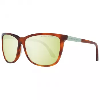 PORSCHE DESIGN Moteriški Akiniai nuo Saulės P8590-61B Gunmetal Pilki Pilot/Aviator 61mm