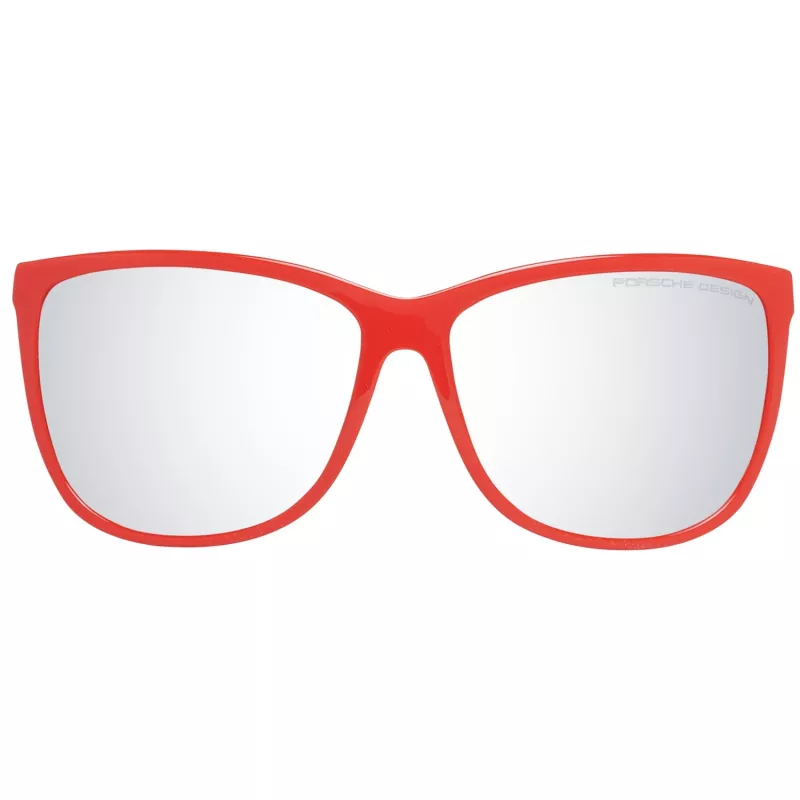 PORSCHE DESIGN Moteriški Akiniai nuo Saulės P8590-61E Pilot Nerūdijantis Plienas Gelsvai Pilkas Gradientas 61/14/135 mm