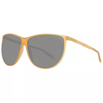 PORSCHE DESIGN Moteriški Akiniai nuo Saulės P8601-61C Titaninis Rėmelis Pilki Gradientiniai Stiklai 61/12/135 mm