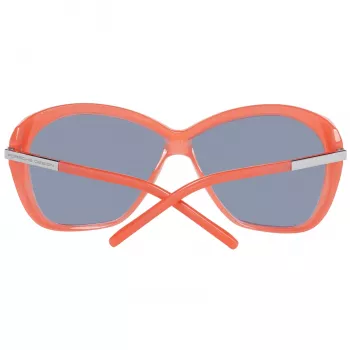 PORSCHE DESIGN Moteriški Akiniai nuo Saulės P8603-66A Titanium Gold Pilot Aviator Grey Gradient UV400