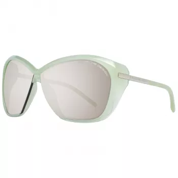 Porsche Design Moteriški Akiniai nuo Saulės P8603-66B Auksiniai/Rudi Pilot Aviator 66/7/115 mm