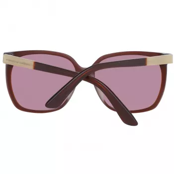 PORSCHE DESIGN Moteriški Akiniai nuo Saulės P8589-60B Juodi/Pilki 60/15/135 mm