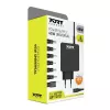 Port Connect 45W universalus nešiojamojo kompiuterio adapteris