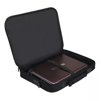Port Designs Clamshell 14/15,6 colio nešiojamojo kompiuterio dėklas - juoda