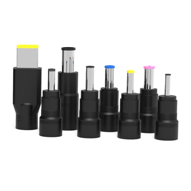 PORT Universal nešiojamojo kompiuterio maitinimo adapteris 65W su 8 antgaliais - juodas
