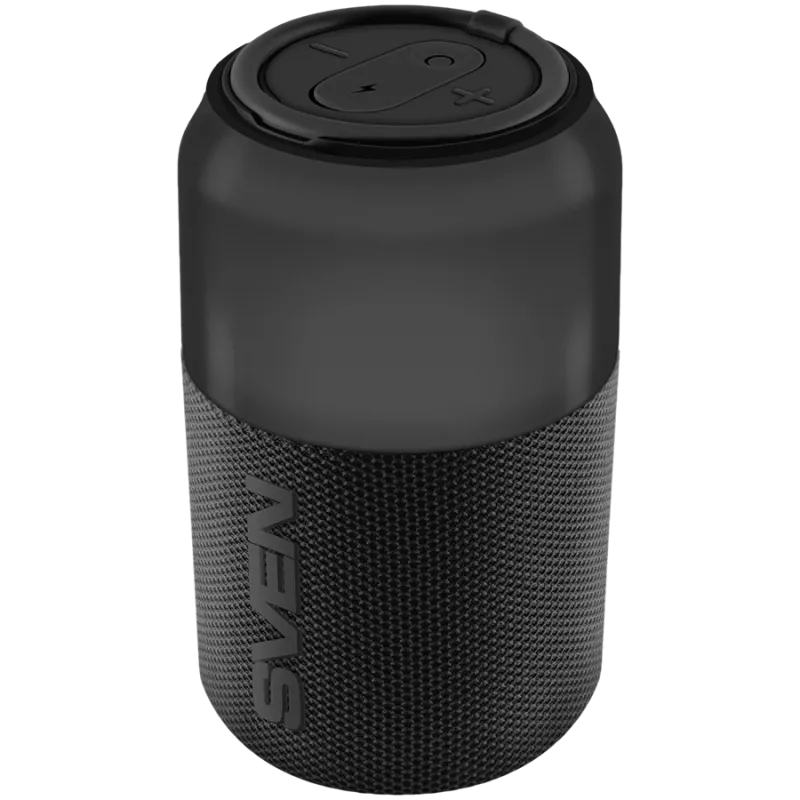 Nešiojamas garsiakalbis SVEN PS-130, Raudonas, 10W RMS, TWS, Bluetooth, USB, Ličio baterija