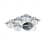 Puodų rinkinys 12vnt SALERNO BR-4004