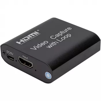 POWER PLANT CA914142 HDMI vaizdo fiksavimo įrenginys 4K 30Hz USB 3.0