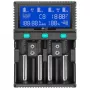 POWER PLANT, LLC AA620173 Smart 4 kanalų universalus baterijų įkroviklis Li-ion, LiFePO4, NiMH, NiCd
