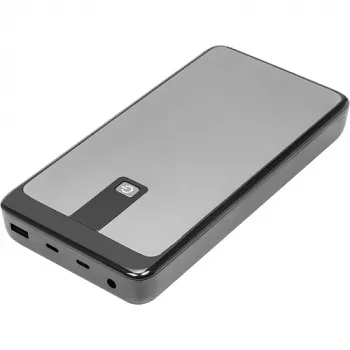 POWER PLANT, LLC išorinė baterija 25200mAh, PD60W, QC3.0, 2x USB-C, USB-A, 10 adapterių