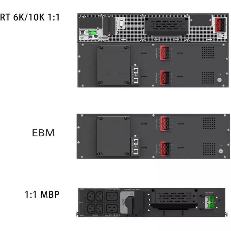 PowerWalker On-Line 10000VA Rack UPS ICR IoT - 10kW dvigubos konversijos, 3U, keičiamos baterijos