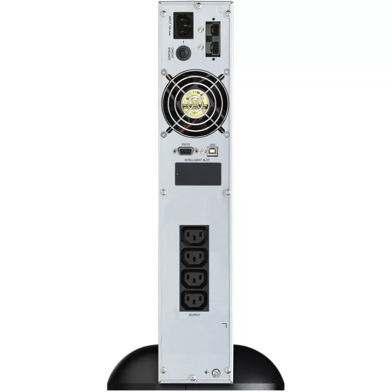 PowerWalker VFI 2000 CRS nepertraukiamo maitinimo šaltinis (UPS) su dviguba konversija (Online), 2 kVA / 1600 W, 4 AC lizdai, Tower