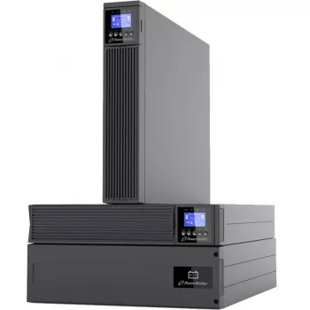 PowerWalker VFI 6000 ICR IoT 6000VA Online Double-Conversion stelažinis/tower UPS, 3U, 5400W, IoT stebėjimas