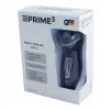 PRIME3 SRS11 Vyrų rotacinis skustuvas su iššokančia trimere, juodas/sidabrinis