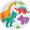 Procos Dino Party popierinės lėkštės 23cm, 8 vnt. 97973