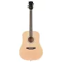 Prodipe Guitars SD25 Dreadnought akustinė gitara – vientisa Sitka eglės viršutinė dalis, raudonmedžio korpusas, natūralus blizgus apdaila