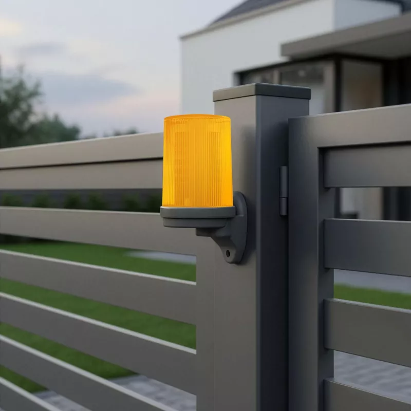 Proxima WALEC.O LED įspėjamoji lempa su 868 MHz antena, oranžinė