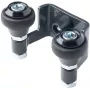 PSG 60.022.7016 Viršutinis vartų kreiptuvas stumdomiems vartams, 42mm ritinėliai, antracito pilka RAL7016