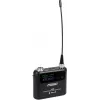 PSSO PXS Mini kūno siųstuvas 470-510 MHz UHF belaidės sistemos komponentas su 16 kanalų, 10 mW galia, LCD ekranu, 10 val. baterijos veikimo laiku, 3 kontaktų mini-XLR įėjimu, diržo klipsu 13063513