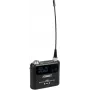 PSSO PXS Mini kūno siųstuvas 470-510 MHz UHF belaidės sistemos komponentas su 16 kanalų, 10 mW galia, LCD ekranu, 10 val. baterijos veikimo laiku, 3 kontaktų mini-XLR įėjimu, diržo klipsu 13063513