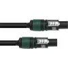 PSSO garsiakalbio kabelis Speakon 4x2,5 mm² 0,5 m juodas 30227928
