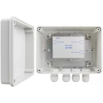Pulsar EXT-POE2H PoE ilgintuvas hermetiškame korpuse 2 IP kameroms