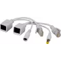 Pulsar P-POE1 pasyvaus PoE adapterių rinkinys su RJ45 jungtimis